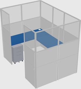 Cabine en u