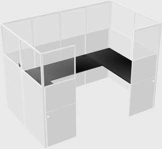 Cabine en u