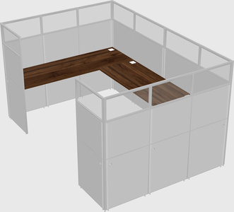 Cabine en u