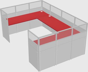 Cabine en u