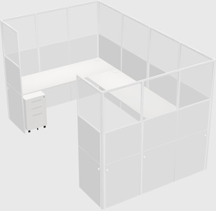 Cabine en u