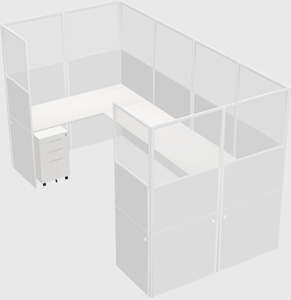 Cabine en u