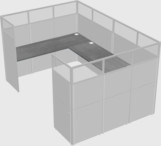 Cabine en u