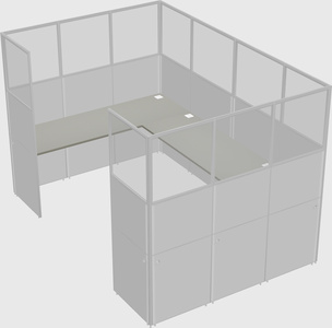 Cabine en u