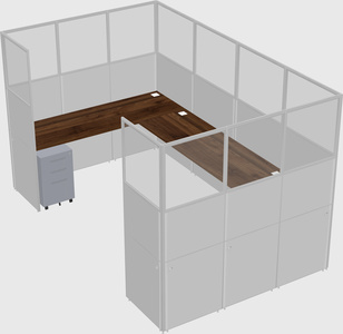 Cabine en u
