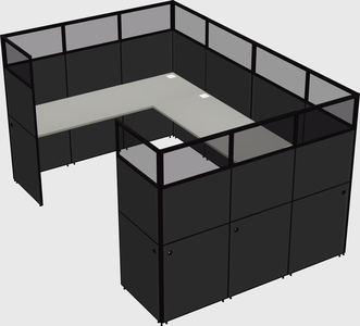 Cabine en u