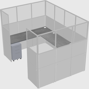 Cabine en u