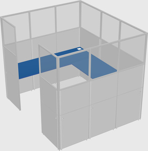 Cabine en u
