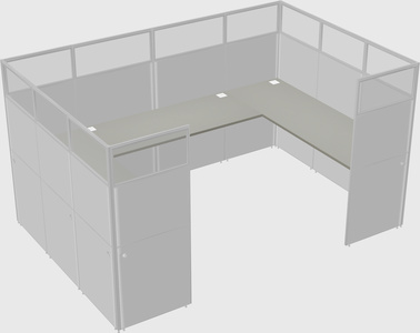 Cabine en u