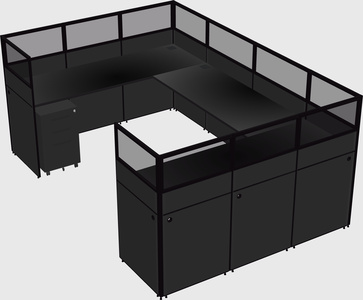 Cabine en u