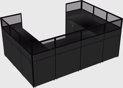 Cabine en u