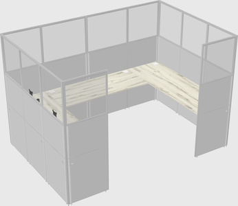 Cabine en u