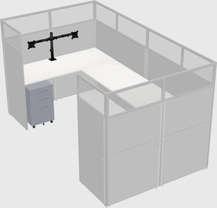 Cabine en u