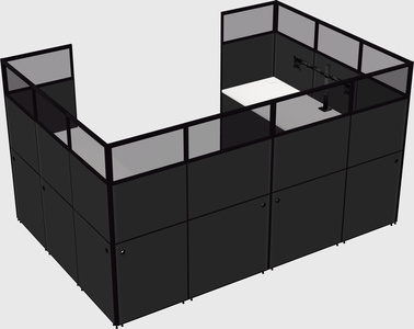 Cabine en u