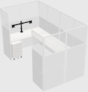 Cabine en u