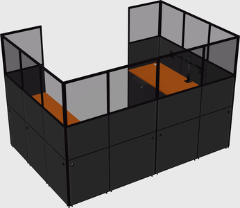 Cabine en u