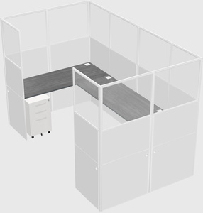 Cabine en u