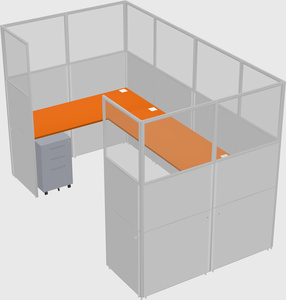 Cabine en u