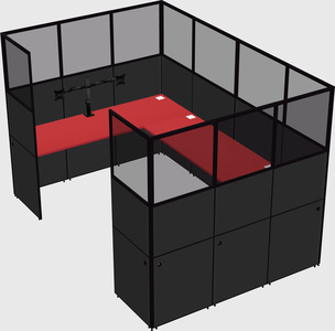 Cabine en u