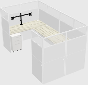 Cabine en u