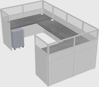 Cabine en u