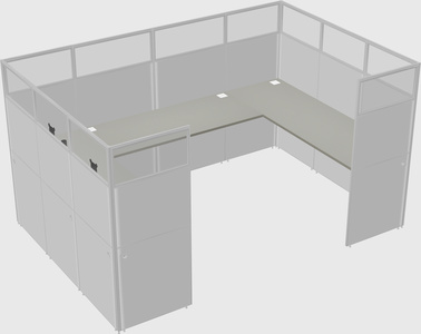 Cabine en u