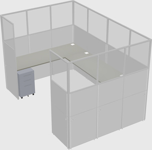 Cabine en u