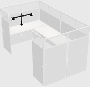 Cabine en u