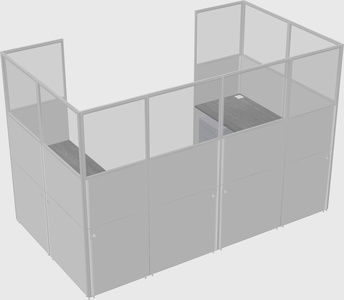 Cabine en u