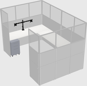 Cabine en u