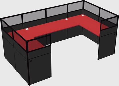 Cabine en u