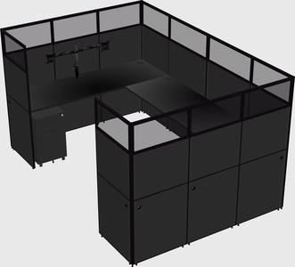 Cabine en u