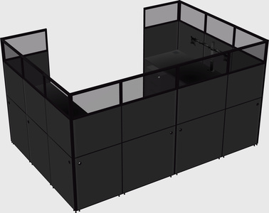 Cabine en u