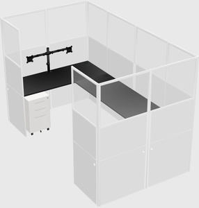 Cabine en u