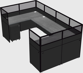 Cabine en u