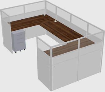 Cabine en u
