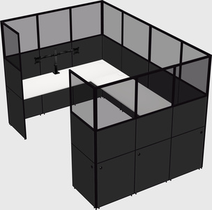 Cabine en u