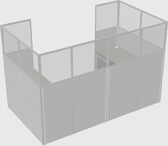 Cabine en u