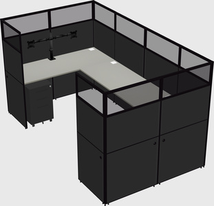 Cabine en u