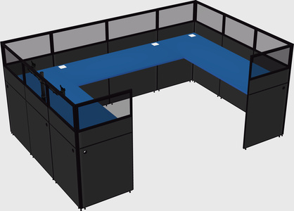Cabine en u