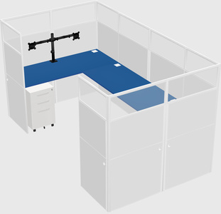 Cabine en u