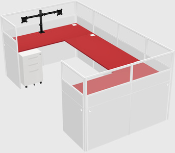 Cabine en u