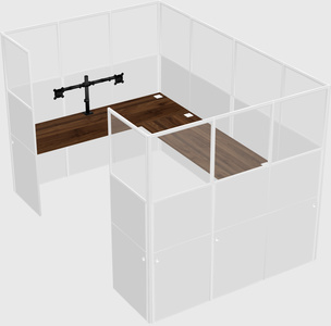 Cabine en u