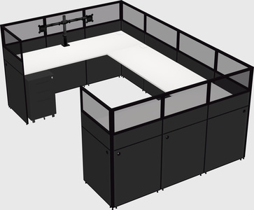Cabine en u