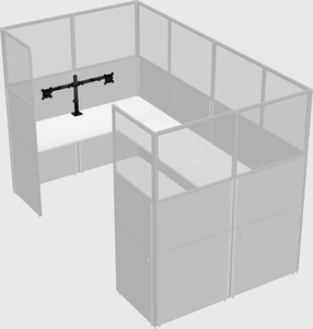 Cabine en u