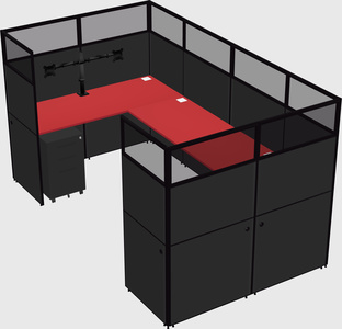 Cabine en u