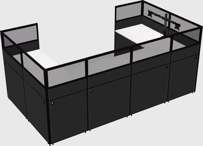 Cabine en u