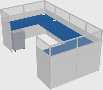 Cabine en u