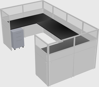 Cabine en u