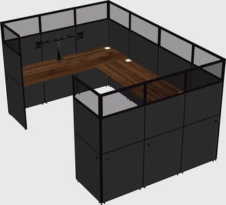 Cabine en u
